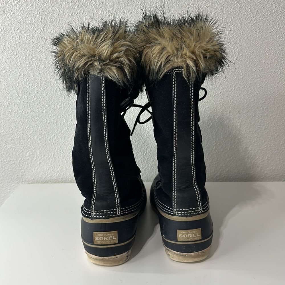 Sorel Joan of Artic Suede‎ Winter Snow Boots Sz 9 - Picture 4 of 8